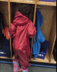 child in cubby