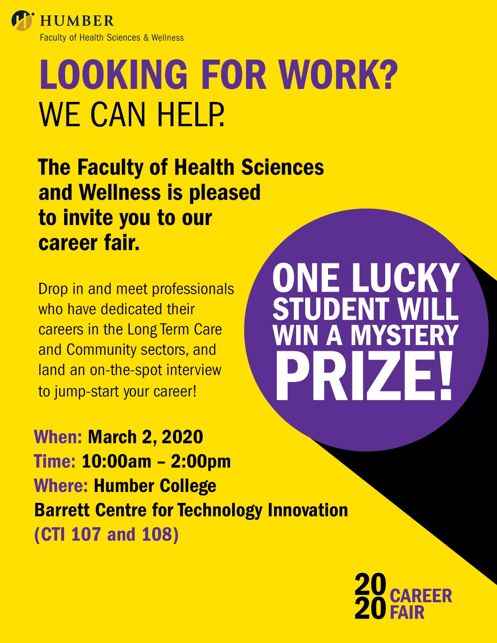 Student career fair