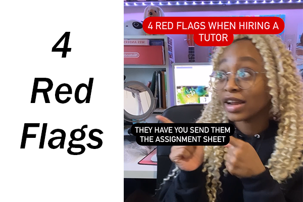4 Red flags when hiring a tutor