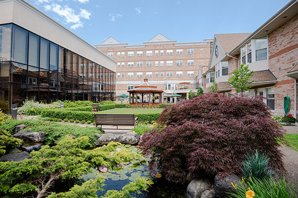 courtyard of the Humber Heights – Humber's New Living Classroom